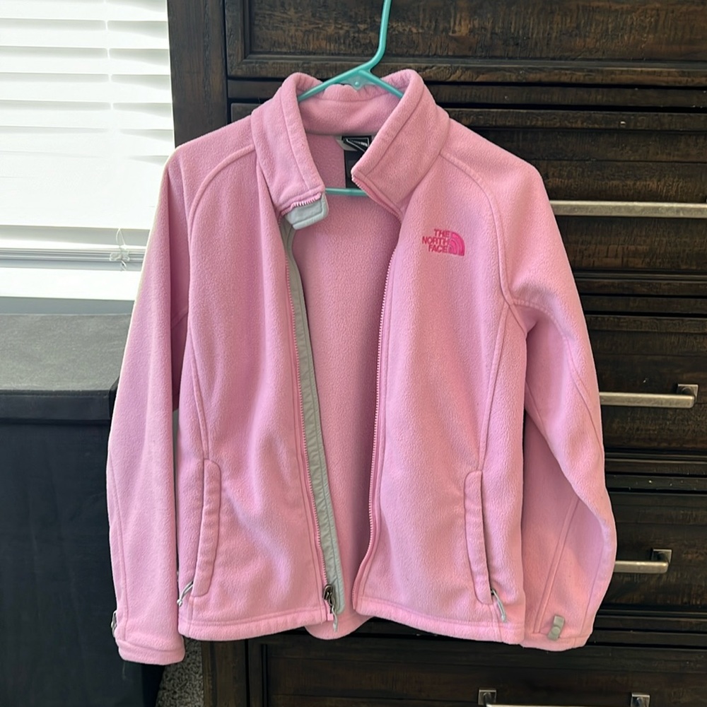 The North Face Breast Cancer awareness Pink Fleece jacket